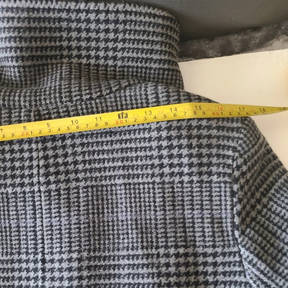 Lauren Ralph Lauren Women's Coat Size 16 Houndstooth Print - Picture 7 of 11
